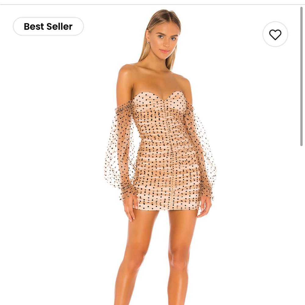 Majorelle Secrets Dress in Dark Nude